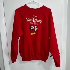 Vintage 80s Walt Disney Studios Crewneck Sweatshirt Men's XL Made in USA